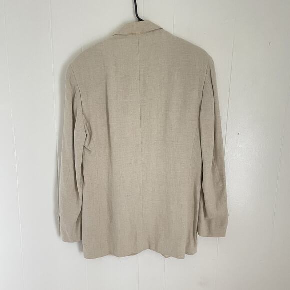 Valentino Neiman Marcus Blazer 37R Linen Cotton Classic Fit Mens Sport Coat - Picture 2 of 16